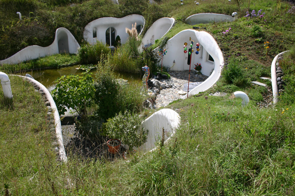 earth house face